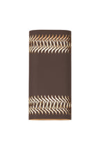 Luminosity Designs Ltd - Zane Wall Lamp With 125 x 260mm Mesh Waves Pattern Shade, 2 x 6.5W LED, 3000K, 900lm, IP65 - Luminosity Designs Ltd