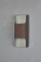 Luminosity Designs Ltd - Zane Wall Lamp With 125 x 305mm Even Open Curve Shade, 2 x 6.5W LED, 3000K, 900lm, IP65 - Luminosity Designs Ltd
