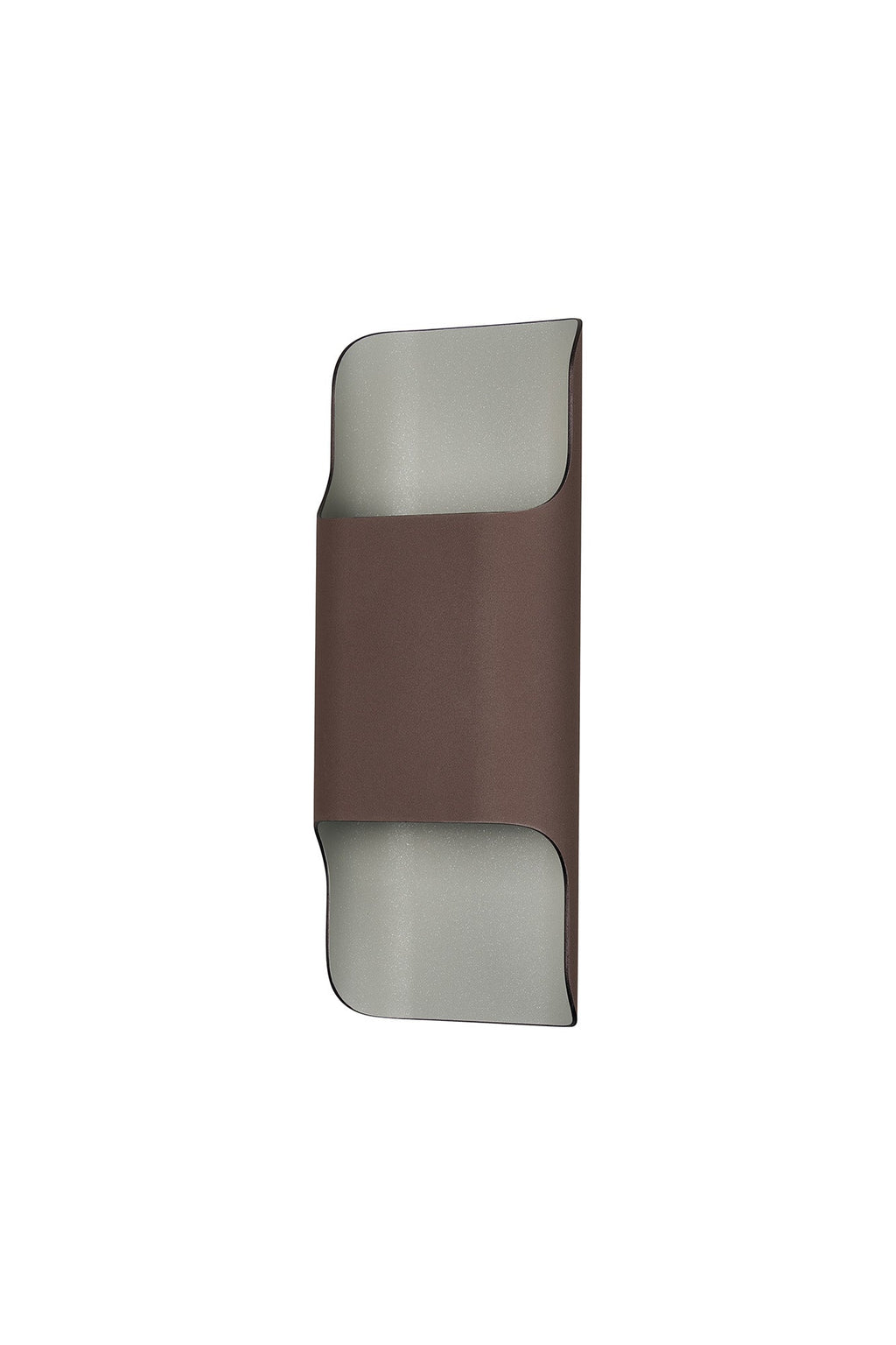 Luminosity Designs Ltd - Zane Wall Lamp With 125 x 305mm Even Open Curve Shade, 2 x 6.5W LED, 3000K, 900lm, IP65 - Luminosity Designs Ltd