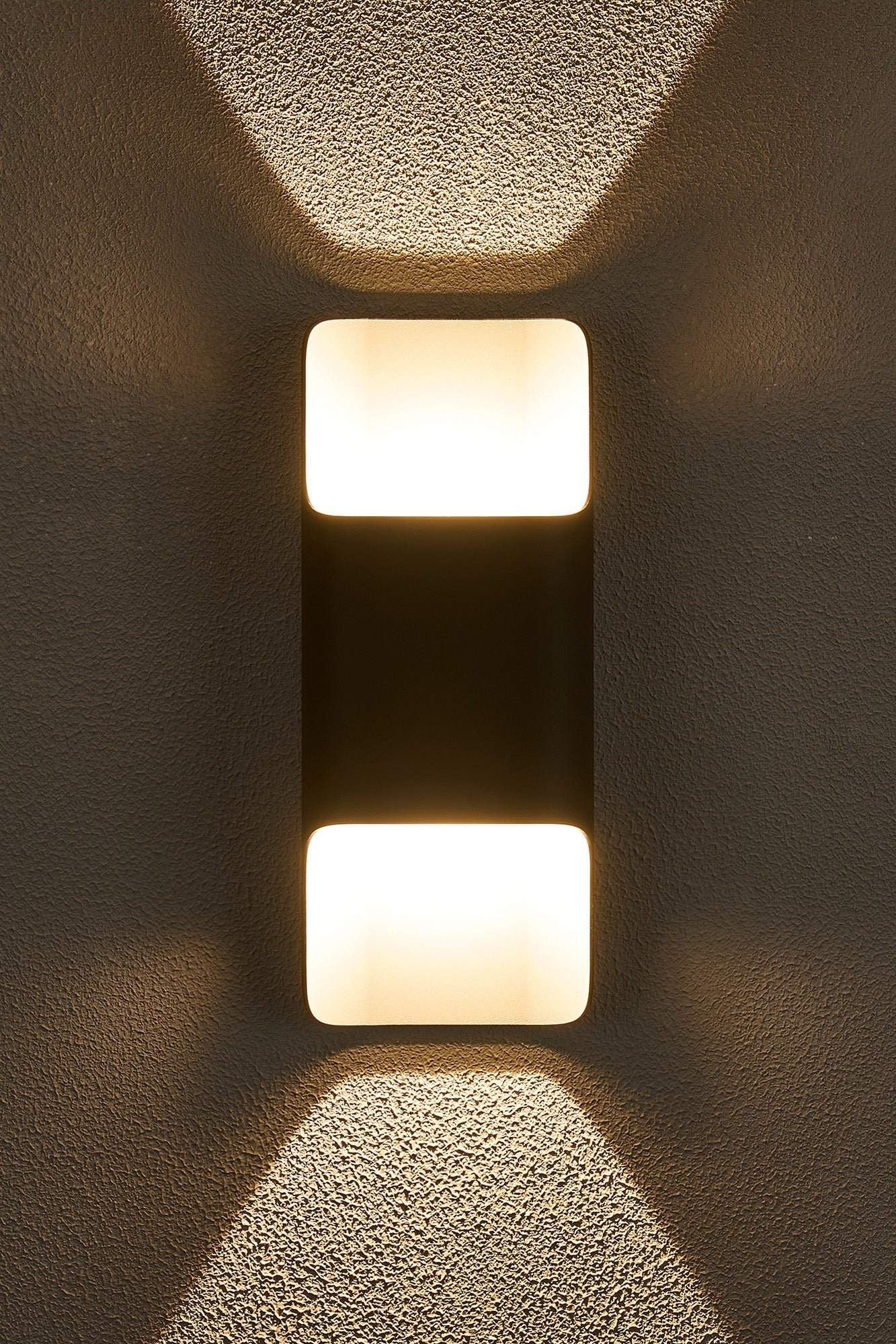 Luminosity Designs Ltd - Zane Wall Lamp With 125 x 305mm Even Open Curve Shade, 2 x 6.5W LED, 3000K, 900lm, IP65 - Luminosity Designs Ltd