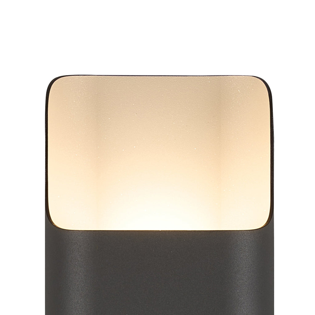 Luminosity Designs Ltd - Zane Wall Lamp With 125 x 305mm Even Open Curve Shade, 2 x 6.5W LED, 3000K, 900lm, IP65 - Luminosity Designs Ltd