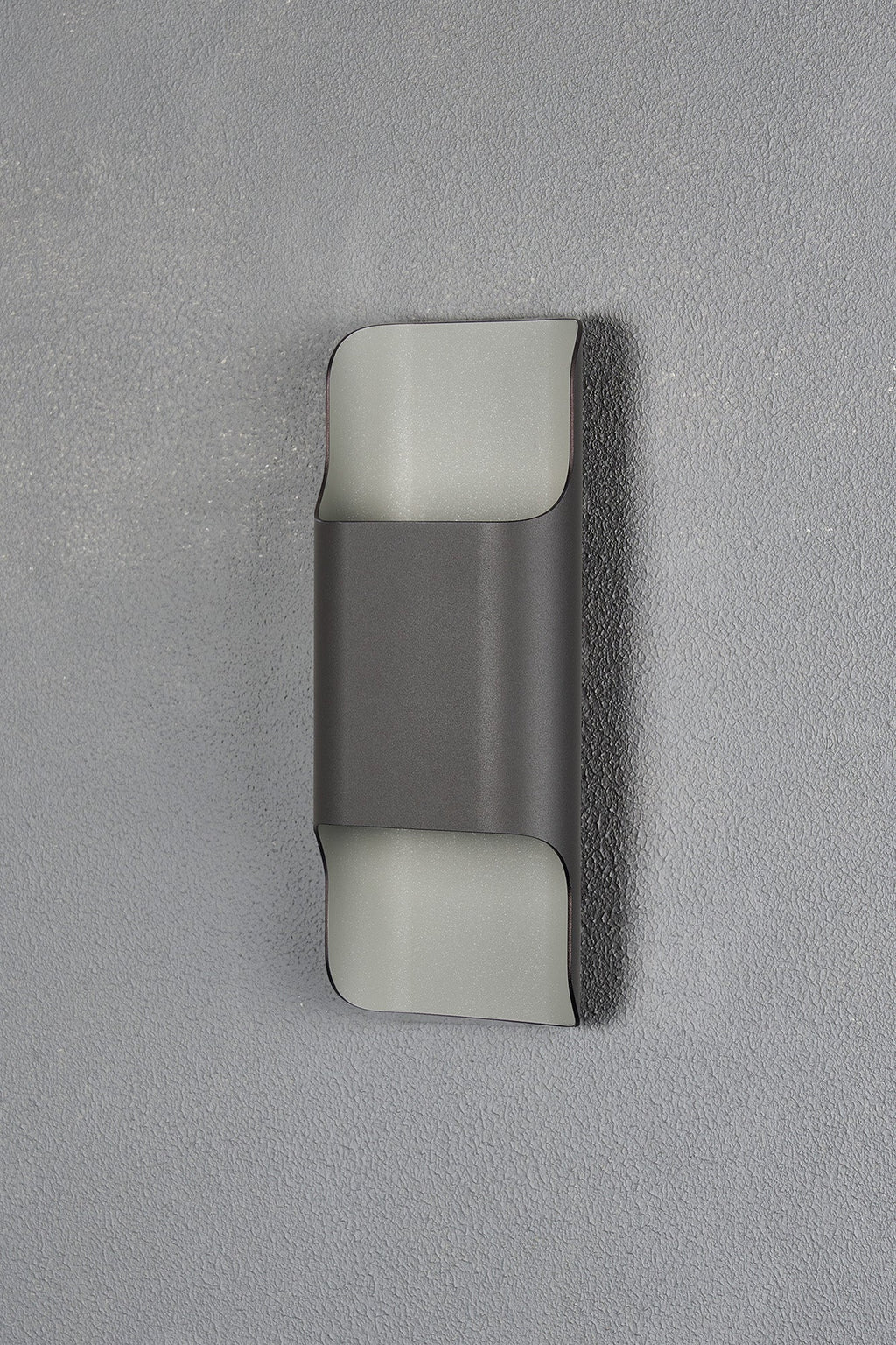 Luminosity Designs Ltd - Zane Wall Lamp With 125 x 305mm Even Open Curve Shade, 2 x 6.5W LED, 3000K, 900lm, IP65 - Luminosity Designs Ltd