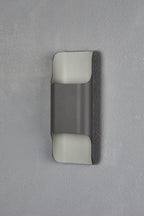 Luminosity Designs Ltd - Zane Wall Lamp With 125 x 305mm Even Open Curve Shade, 2 x 6.5W LED, 3000K, 900lm, IP65 - Luminosity Designs Ltd