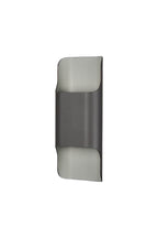 Luminosity Designs Ltd - Zane Wall Lamp With 125 x 305mm Even Open Curve Shade, 2 x 6.5W LED, 3000K, 900lm, IP65 - Luminosity Designs Ltd