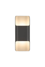 Luminosity Designs Ltd - Zane Wall Lamp With 125 x 305mm Even Open Curve Shade, 2 x 6.5W LED, 3000K, 900lm, IP65 - Luminosity Designs Ltd