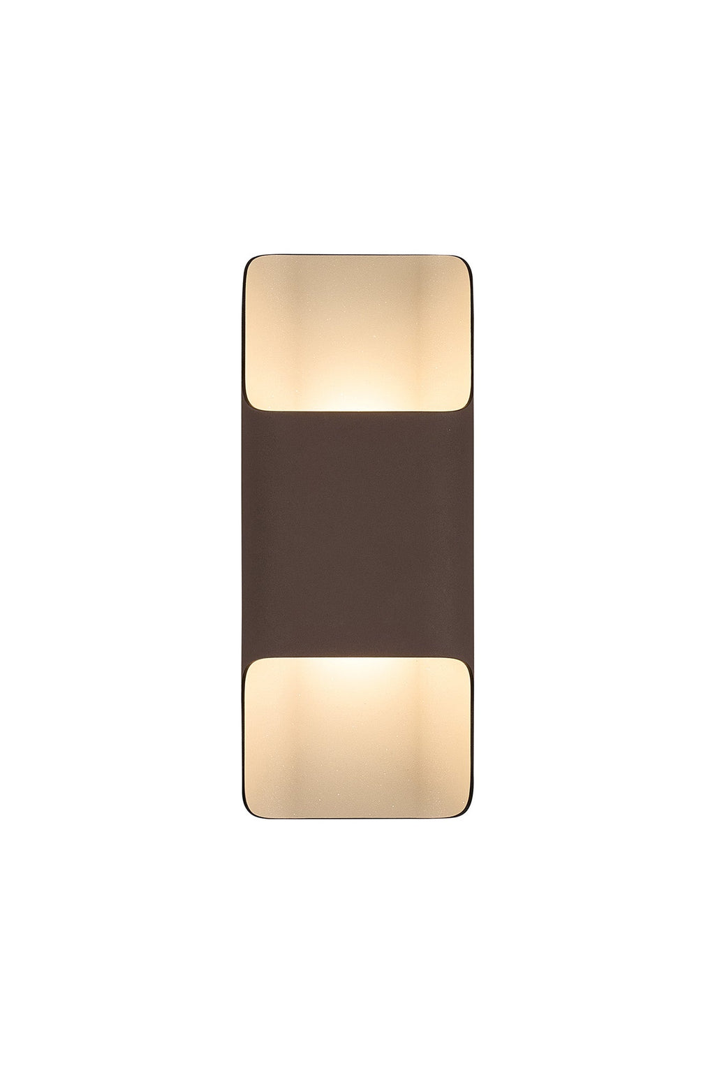 Luminosity Designs Ltd - Zane Wall Lamp With 125 x 305mm Even Open Curve Shade, 2 x 6.5W LED, 3000K, 900lm, IP65 - Luminosity Designs Ltd