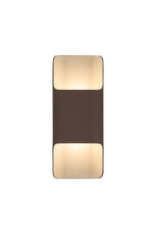 Luminosity Designs Ltd - Zane Wall Lamp With 125 x 305mm Even Open Curve Shade, 2 x 6.5W LED, 3000K, 900lm, IP65 - Luminosity Designs Ltd