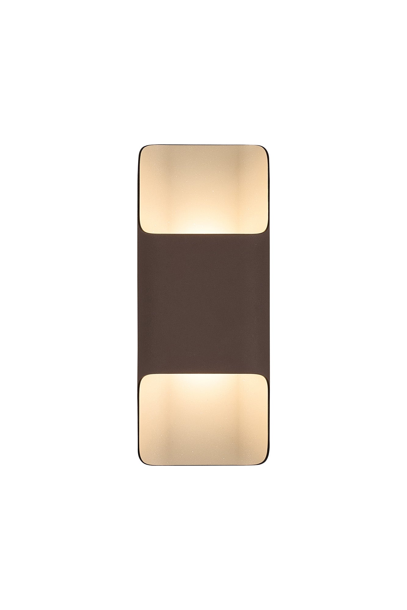 Luminosity Designs Ltd - Zane Wall Lamp With 125 x 305mm Even Open Curve Shade, 2 x 6.5W LED, 3000K, 900lm, IP65 - Luminosity Designs Ltd
