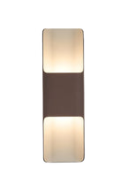 Luminosity Designs Ltd - Zane Wall Lamp With 125 x 403mm Even Open Curve Shade, 2 x 6.5W LED, 3000K, 900lm, IP65 - Luminosity Designs Ltd