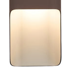 Luminosity Designs Ltd - Zane Wall Lamp With 125 x 403mm Even Open Curve Shade, 2 x 6.5W LED, 3000K, 900lm, IP65 - Luminosity Designs Ltd