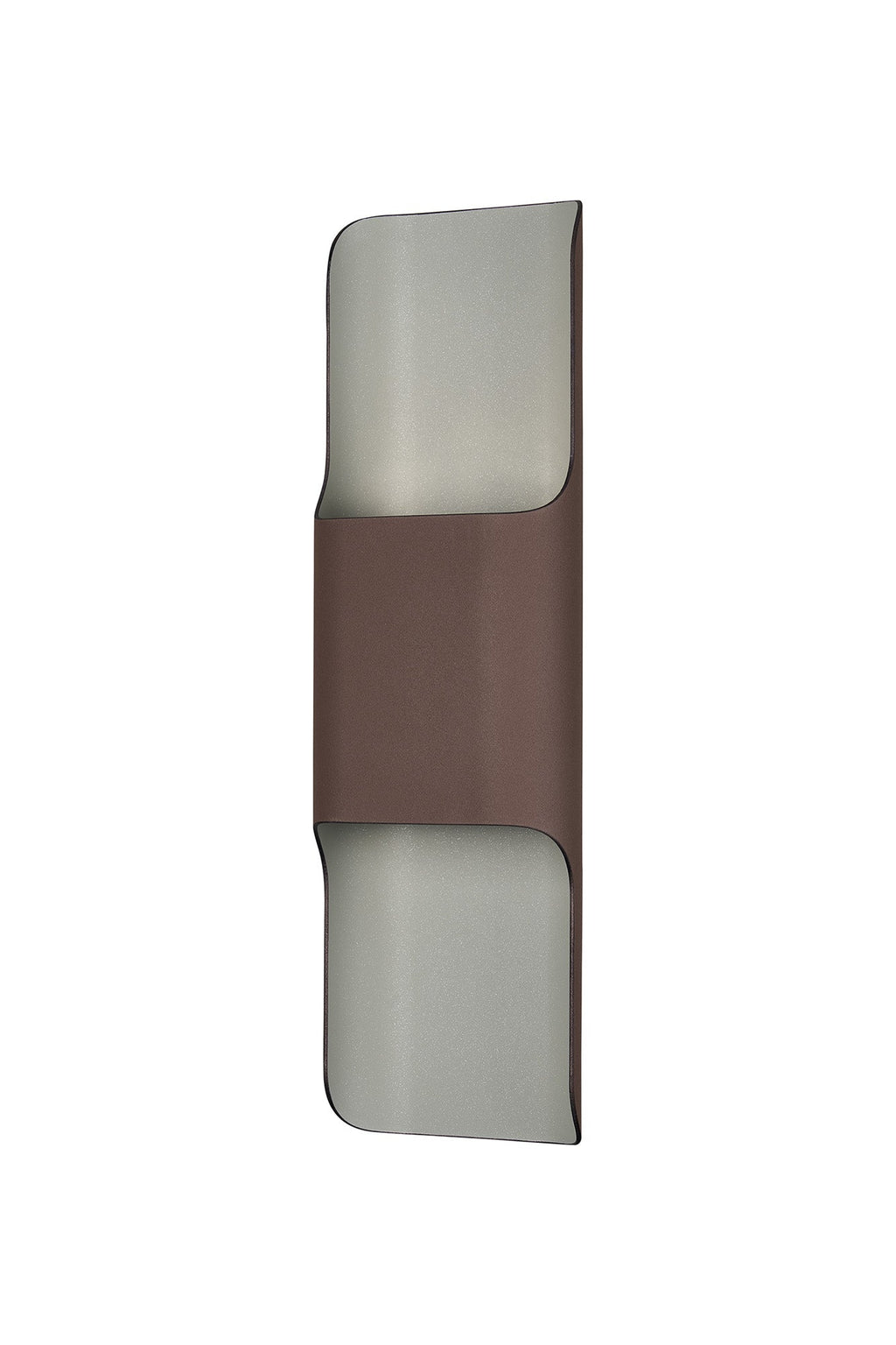 Luminosity Designs Ltd - Zane Wall Lamp With 125 x 403mm Even Open Curve Shade, 2 x 6.5W LED, 3000K, 900lm, IP65 - Luminosity Designs Ltd