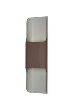 Luminosity Designs Ltd - Zane Wall Lamp With 125 x 403mm Even Open Curve Shade, 2 x 6.5W LED, 3000K, 900lm, IP65 - Luminosity Designs Ltd