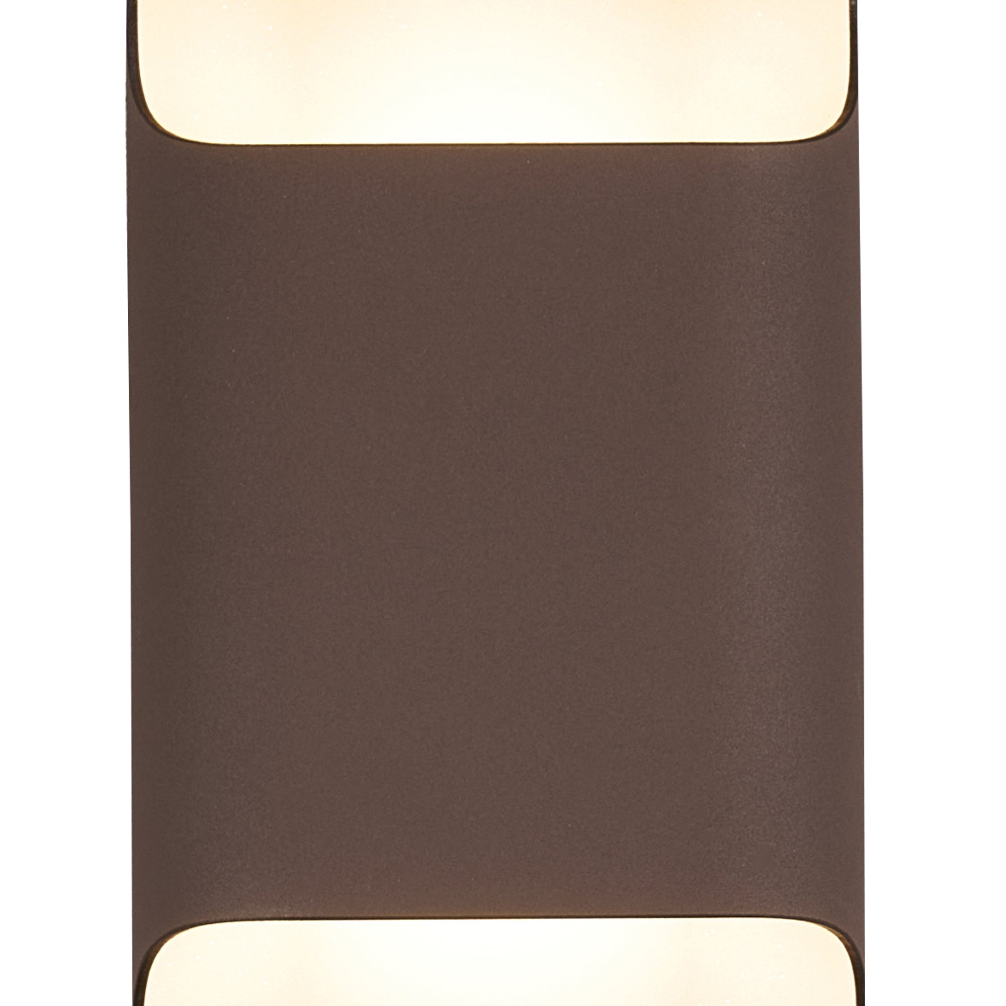 Luminosity Designs Ltd - Zane Wall Lamp With 125 x 403mm Even Open Curve Shade, 2 x 6.5W LED, 3000K, 900lm, IP65 - Luminosity Designs Ltd