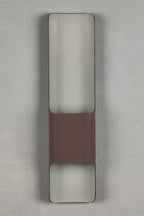 Luminosity Designs Ltd - Zane Wall Lamp With 125 x 508mm Offset Open Curve Shade, 2 x 6.5W LED, 3000K, 900lm, IP65 - Luminosity Designs Ltd