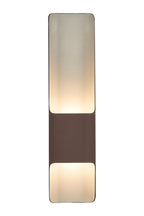 Luminosity Designs Ltd - Zane Wall Lamp With 125 x 508mm Offset Open Curve Shade, 2 x 6.5W LED, 3000K, 900lm, IP65 - Luminosity Designs Ltd