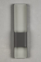 Luminosity Designs Ltd - Zane Wall Lamp With 125 x 508mm Offset Open Curve Shade, 2 x 6.5W LED, 3000K, 900lm, IP65 - Luminosity Designs Ltd