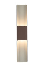 Luminosity Designs Ltd - Zane Wall Lamp With 125 x 670mm Even Open Curve Shade, 2 x 6.5W LED, 3000K, 900lm, IP65 - Luminosity Designs Ltd