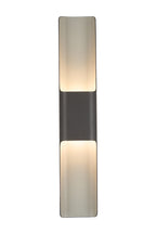 Luminosity Designs Ltd - Zane Wall Lamp With 125 x 670mm Even Open Curve Shade, 2 x 6.5W LED, 3000K, 900lm, IP65 - Luminosity Designs Ltd
