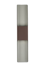 Luminosity Designs Ltd - Zane Wall Lamp With 125 x 670mm Even Open Curve Shade, 2 x 6.5W LED, 3000K, 900lm, IP65 - Luminosity Designs Ltd
