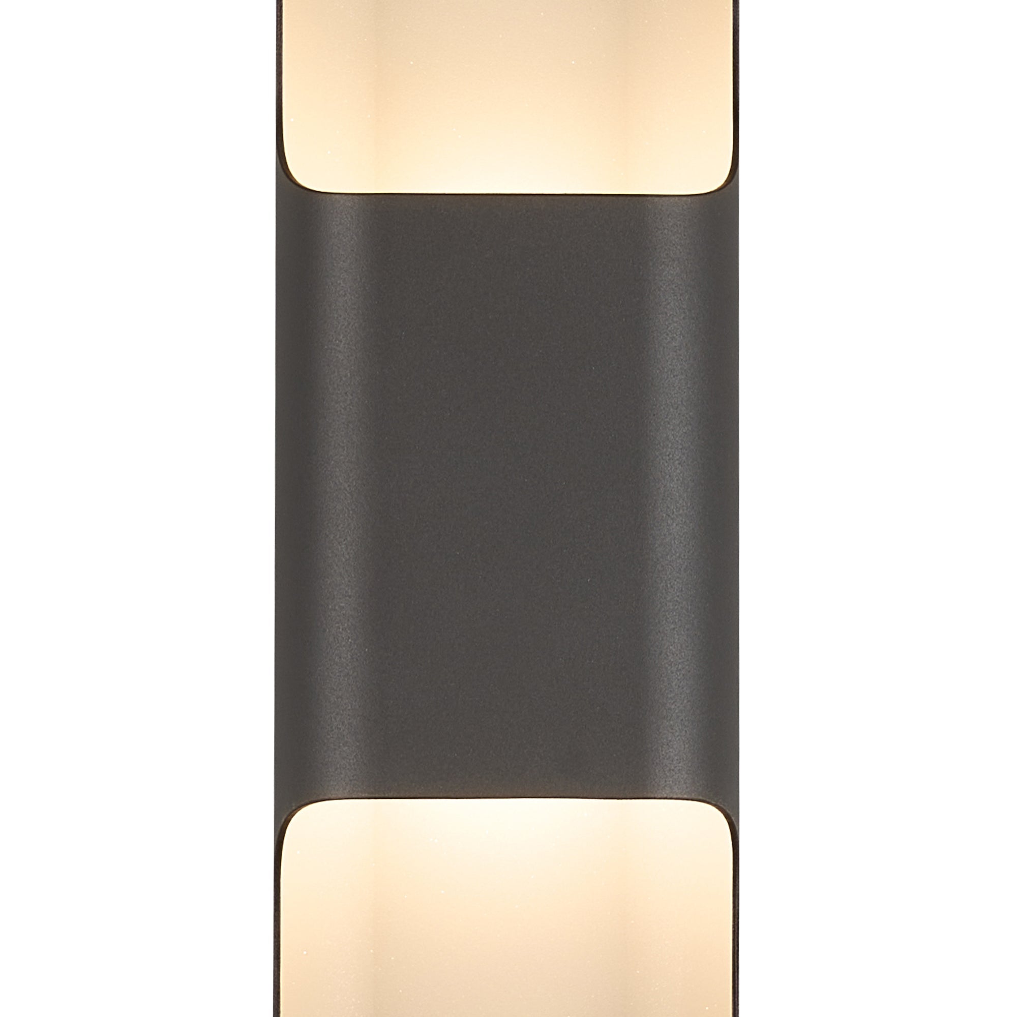 Luminosity Designs Ltd - Zane Wall Lamp With 125 x 670mm Even Open Curve Shade, 2 x 6.5W LED, 3000K, 900lm, IP65 - Luminosity Designs Ltd