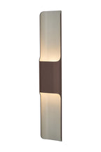 Luminosity Designs Ltd - Zane Wall Lamp With 125 x 670mm Even Open Curve Shade, 2 x 6.5W LED, 3000K, 900lm, IP65 - Luminosity Designs Ltd