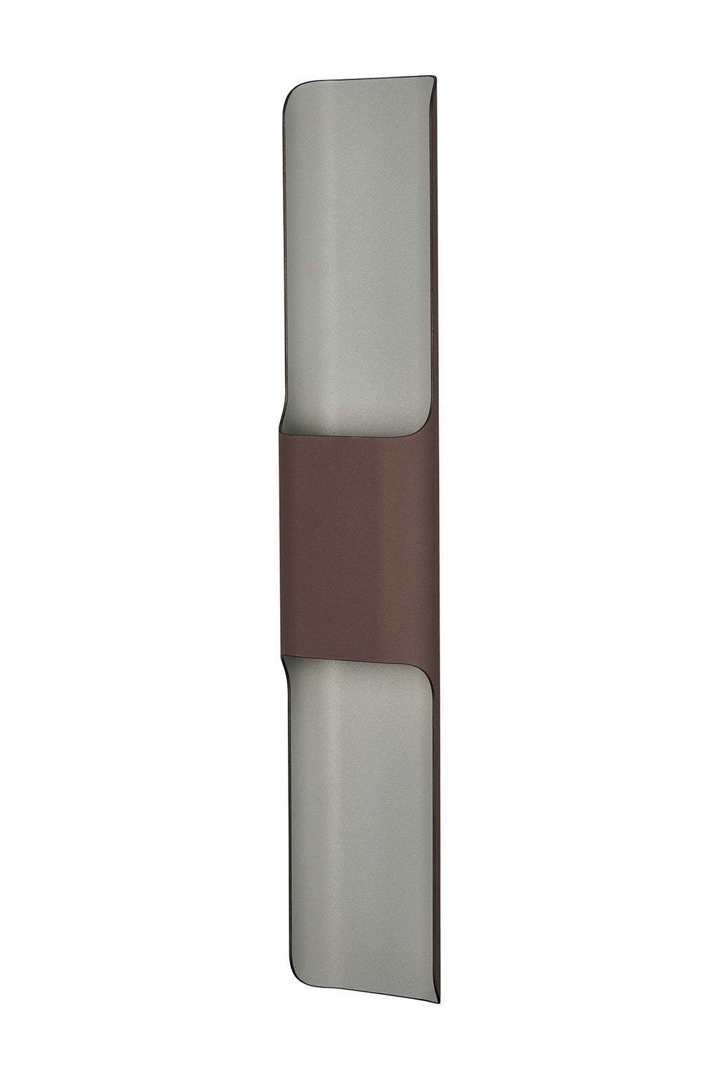 Luminosity Designs Ltd - Zane Wall Lamp With 125 x 670mm Even Open Curve Shade, 2 x 6.5W LED, 3000K, 900lm, IP65 - Luminosity Designs Ltd