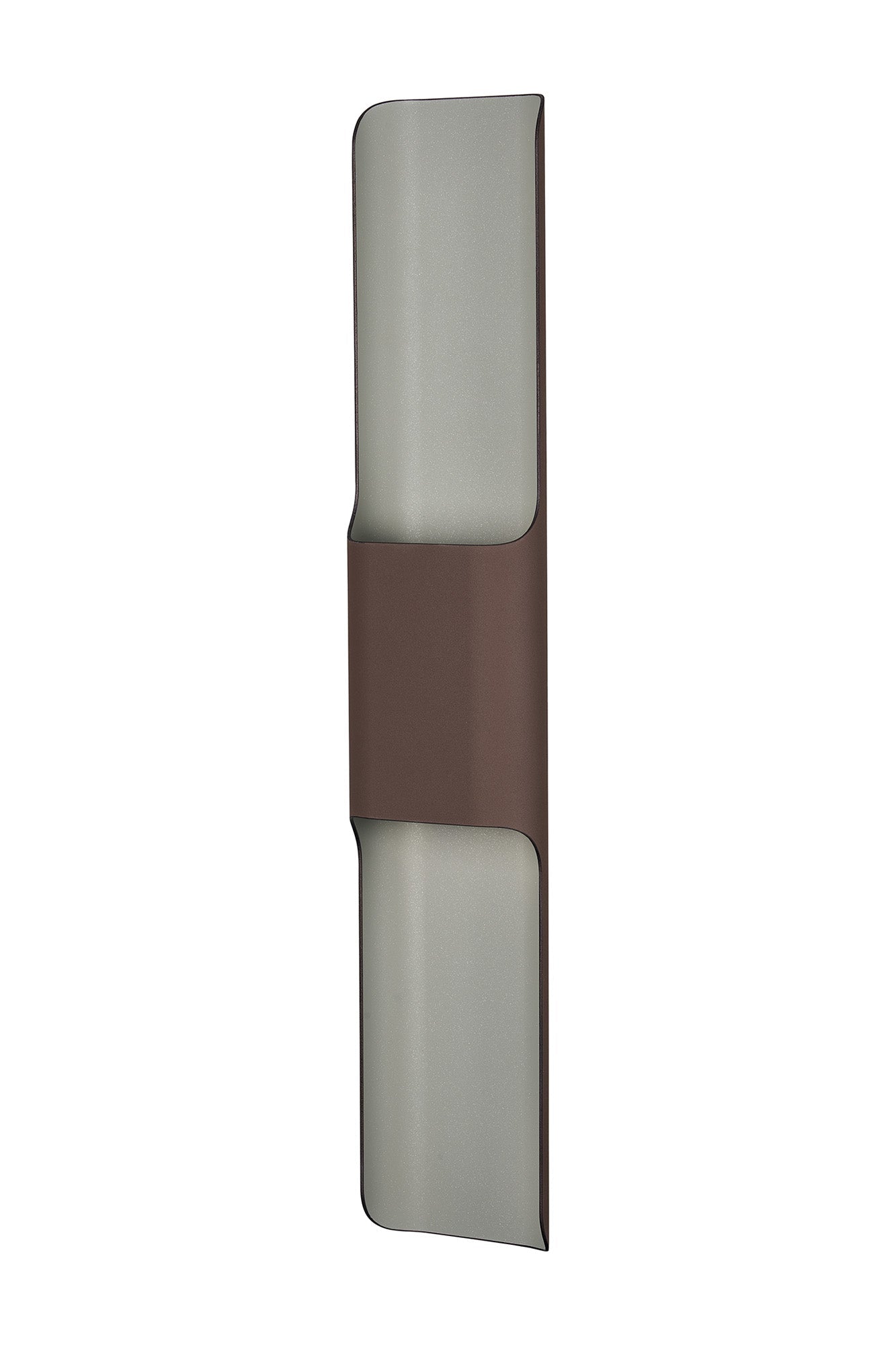 Luminosity Designs Ltd - Zane Wall Lamp With 125 x 670mm Even Open Curve Shade, 2 x 6.5W LED, 3000K, 900lm, IP65 - Luminosity Designs Ltd