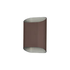Luminosity Designs Ltd - Zane Wall Lamp With 160 x 180mm Angled Shade, 2 x 6.5W LED, 3000K, 900lm, IP65 - Luminosity Designs Ltd