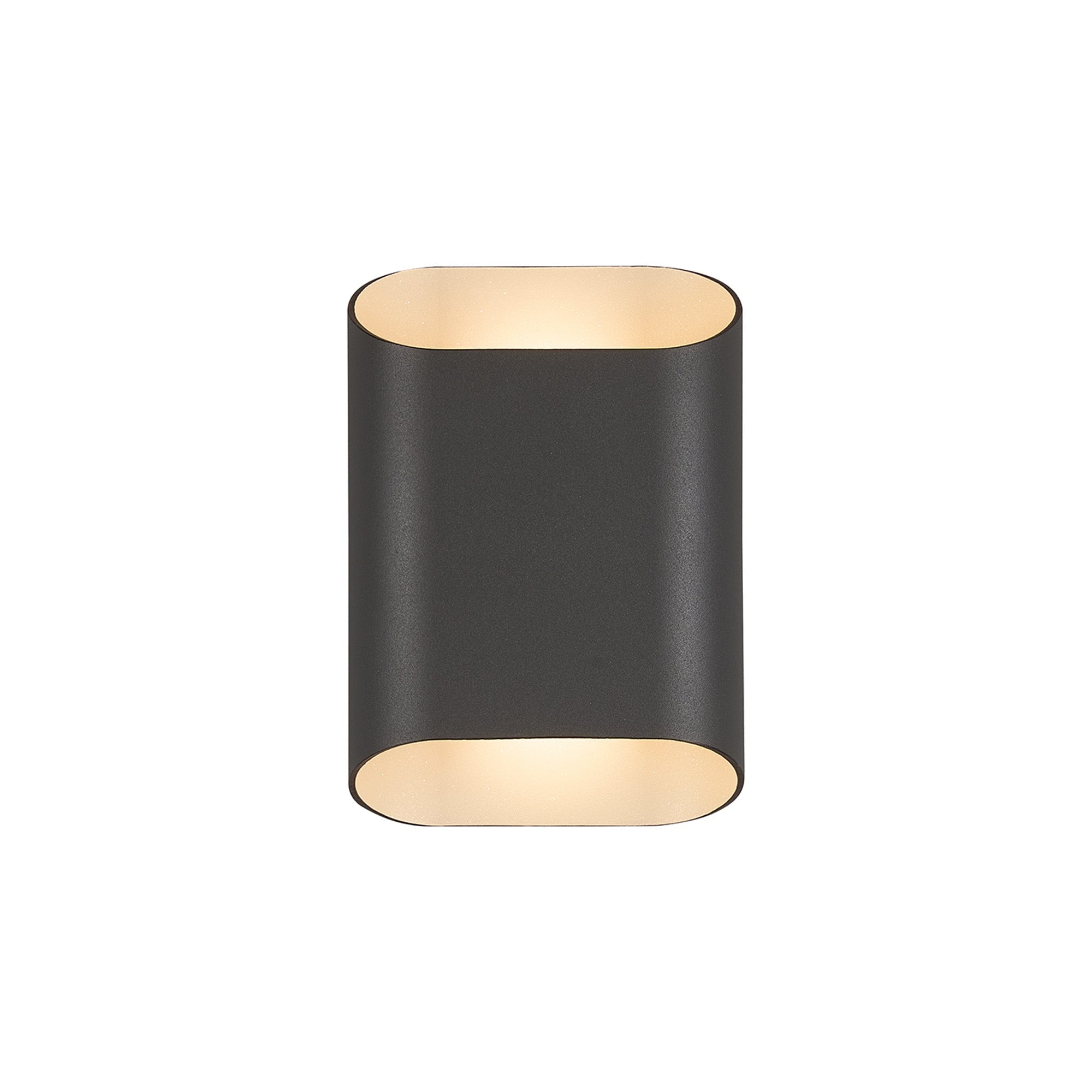 Luminosity Designs Ltd - Zane Wall Lamp With 160 x 180mm Angled Shade, 2 x 6.5W LED, 3000K, 900lm, IP65 - Luminosity Designs Ltd