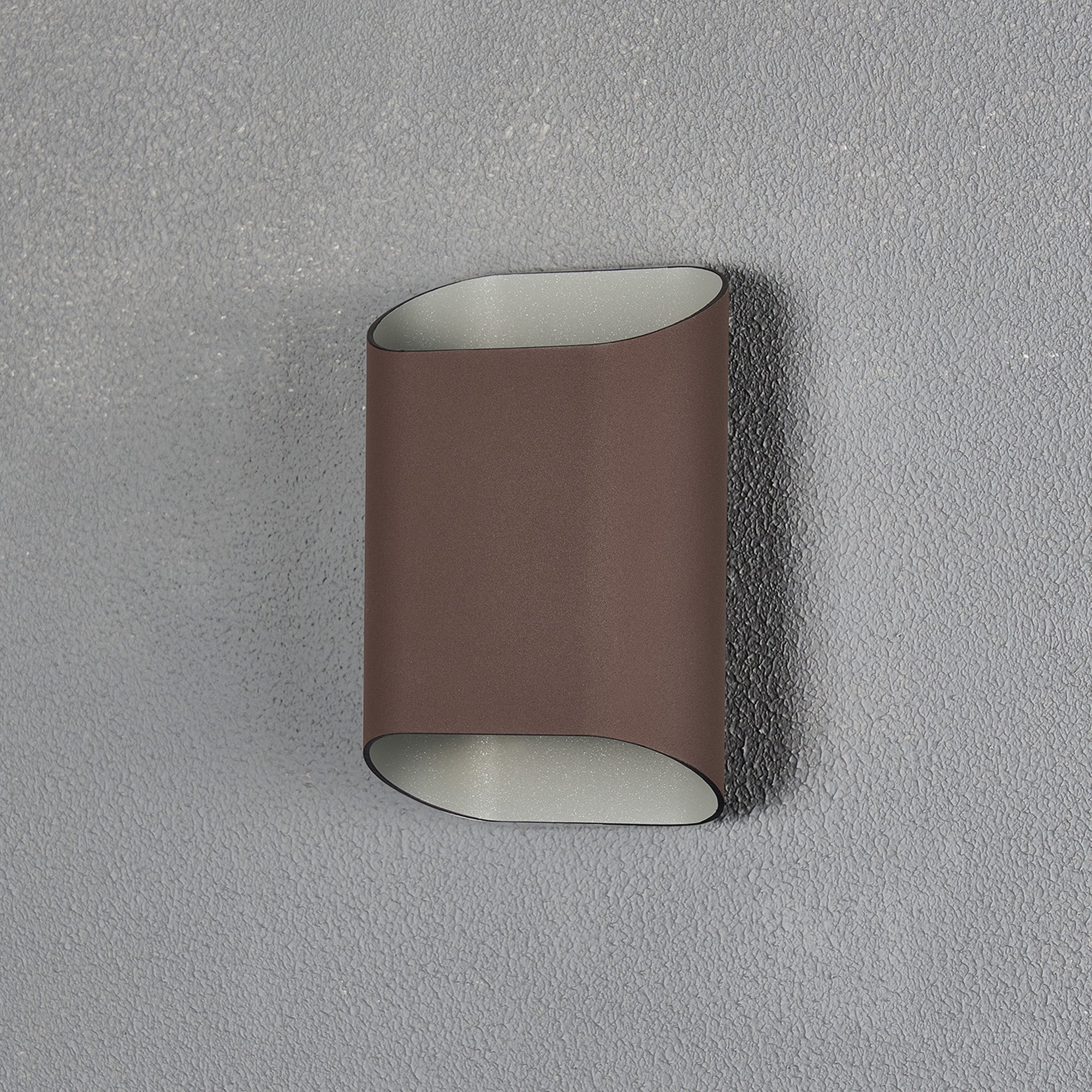 Luminosity Designs Ltd - Zane Wall Lamp With 160 x 180mm Angled Shade, 2 x 6.5W LED, 3000K, 900lm, IP65 - Luminosity Designs Ltd