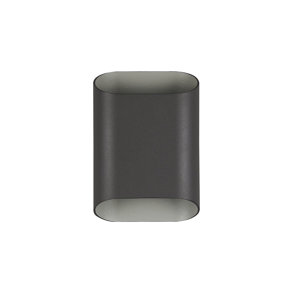 Luminosity Designs Ltd - Zane Wall Lamp With 160 x 180mm Angled Shade, 2 x 6.5W LED, 3000K, 900lm, IP65 - Luminosity Designs Ltd