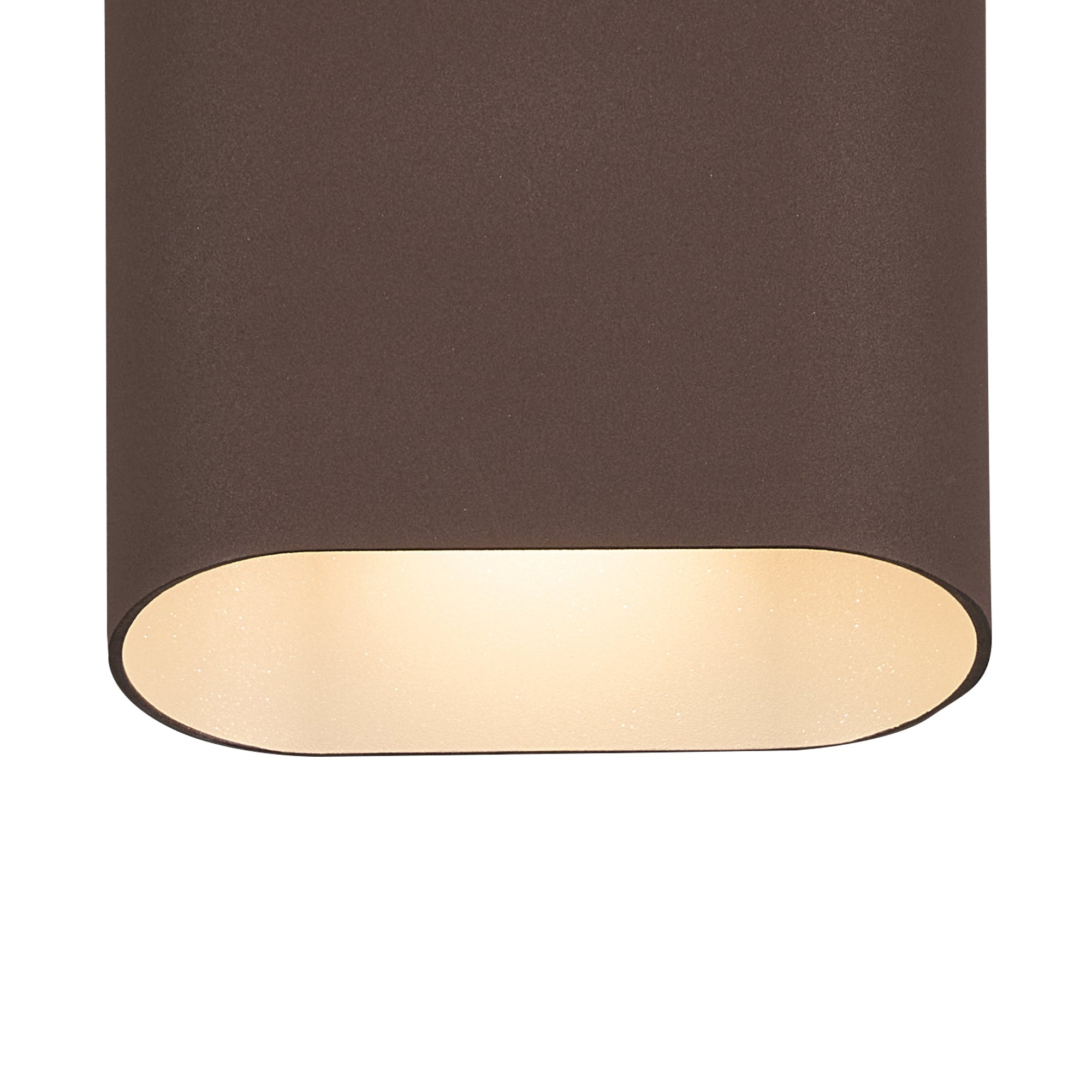 Luminosity Designs Ltd - Zane Wall Lamp With 160 x 180mm Angled Shade, 2 x 6.5W LED, 3000K, 900lm, IP65 - Luminosity Designs Ltd
