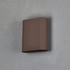 Luminosity Designs Ltd - Zane Wall Lamp With 160 x 180mm Flat Shade, 2 x 6.5W LED, 3000K, 900lm, IP65 - Luminosity Designs Ltd