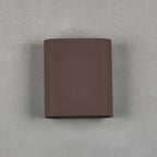 Luminosity Designs Ltd - Zane Wall Lamp With 160 x 180mm Flat Shade, 2 x 6.5W LED, 3000K, 900lm, IP65 - Luminosity Designs Ltd