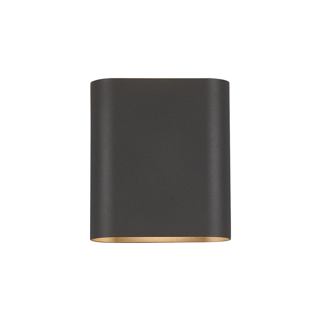 Luminosity Designs Ltd - Zane Wall Lamp With 160 x 180mm Flat Shade, 2 x 6.5W LED, 3000K, 900lm, IP65 - Luminosity Designs Ltd