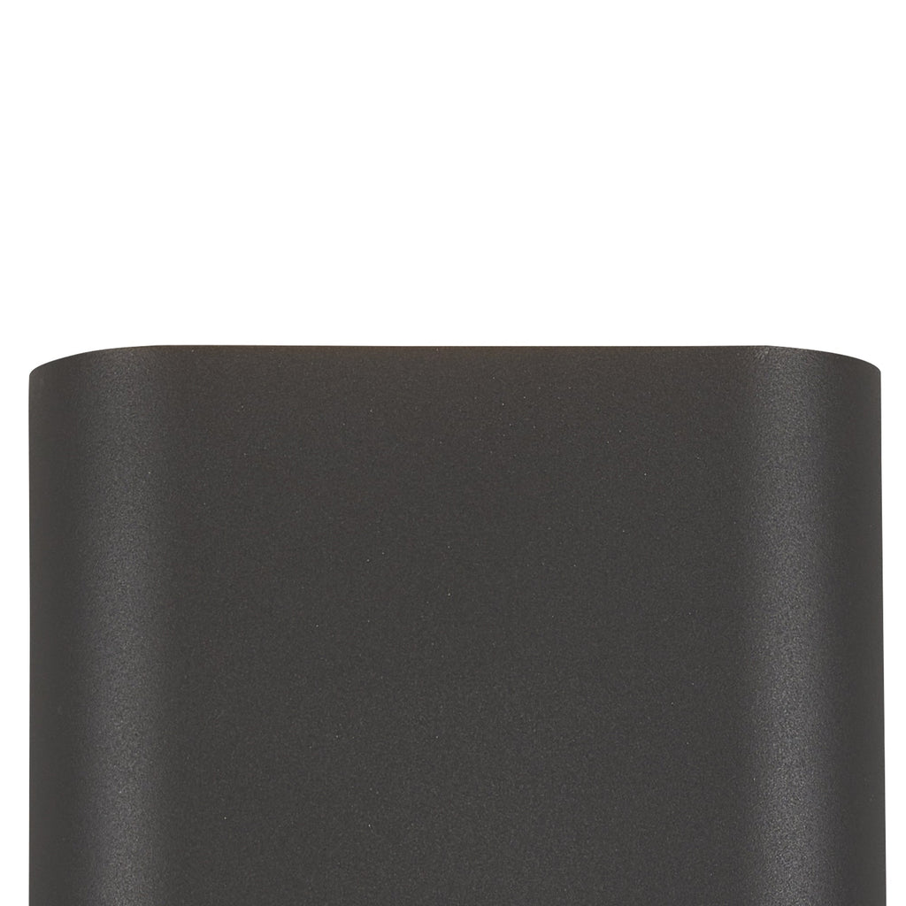 Luminosity Designs Ltd - Zane Wall Lamp With 160 x 180mm Flat Shade, 2 x 6.5W LED, 3000K, 900lm, IP65 - Luminosity Designs Ltd