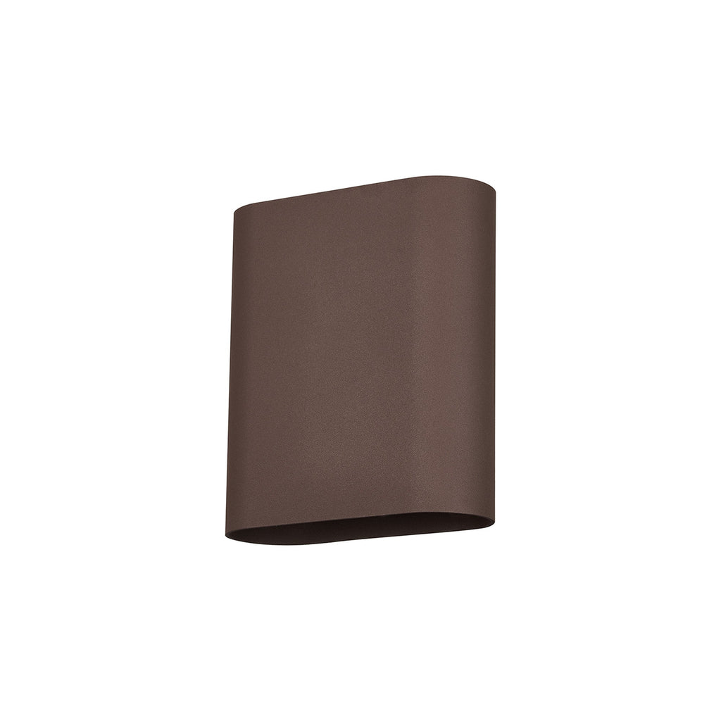 Luminosity Designs Ltd - Zane Wall Lamp With 160 x 180mm Flat Shade, 2 x 6.5W LED, 3000K, 900lm, IP65 - Luminosity Designs Ltd