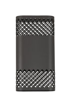 Luminosity Designs Ltd - Zane Wall Lamp With 160 x 305mm Mesh Diamond Pattern Shade, 2 x 6.5W LED, 3000K, 900lm, IP6 - Luminosity Designs Ltd