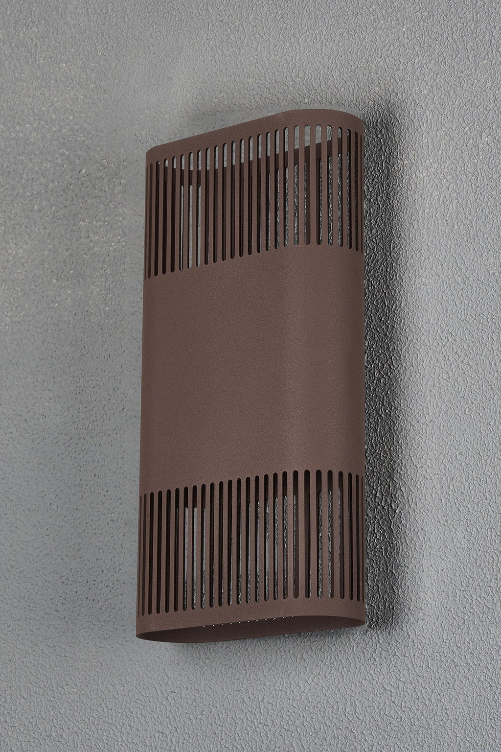 Luminosity Designs Ltd - Zane Wall Lamp With 160 x 305mm Mesh Line Pattern Shade, 2 x 6.5W LED, 3000K, 900lm, IP6 - Luminosity Designs Ltd