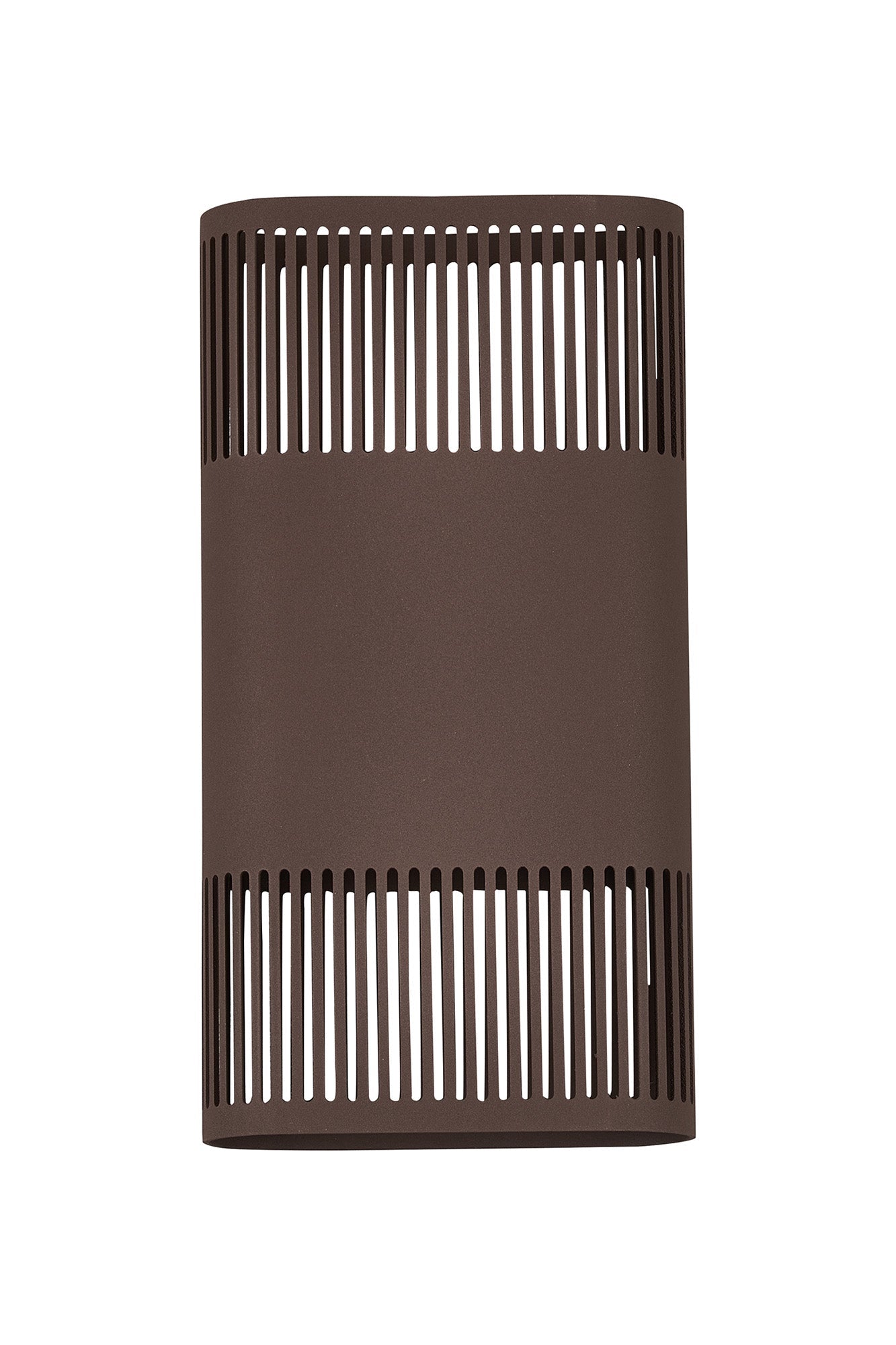 Luminosity Designs Ltd - Zane Wall Lamp With 160 x 305mm Mesh Line Pattern Shade, 2 x 6.5W LED, 3000K, 900lm, IP6 - Luminosity Designs Ltd