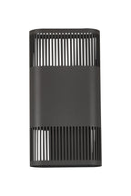 Luminosity Designs Ltd - Zane Wall Lamp With 160 x 305mm Mesh Line Pattern Shade, 2 x 6.5W LED, 3000K, 900lm, IP6 - Luminosity Designs Ltd
