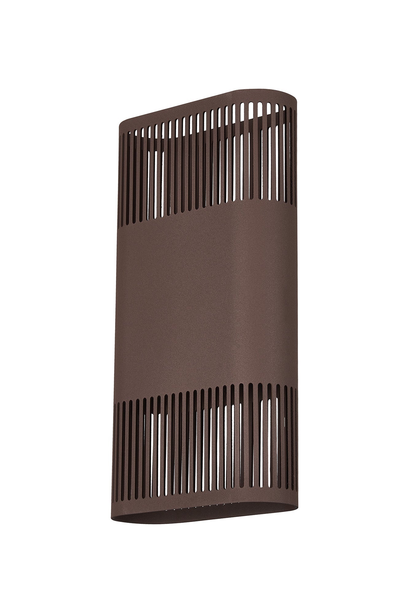 Luminosity Designs Ltd - Zane Wall Lamp With 160 x 305mm Mesh Line Pattern Shade, 2 x 6.5W LED, 3000K, 900lm, IP6 - Luminosity Designs Ltd