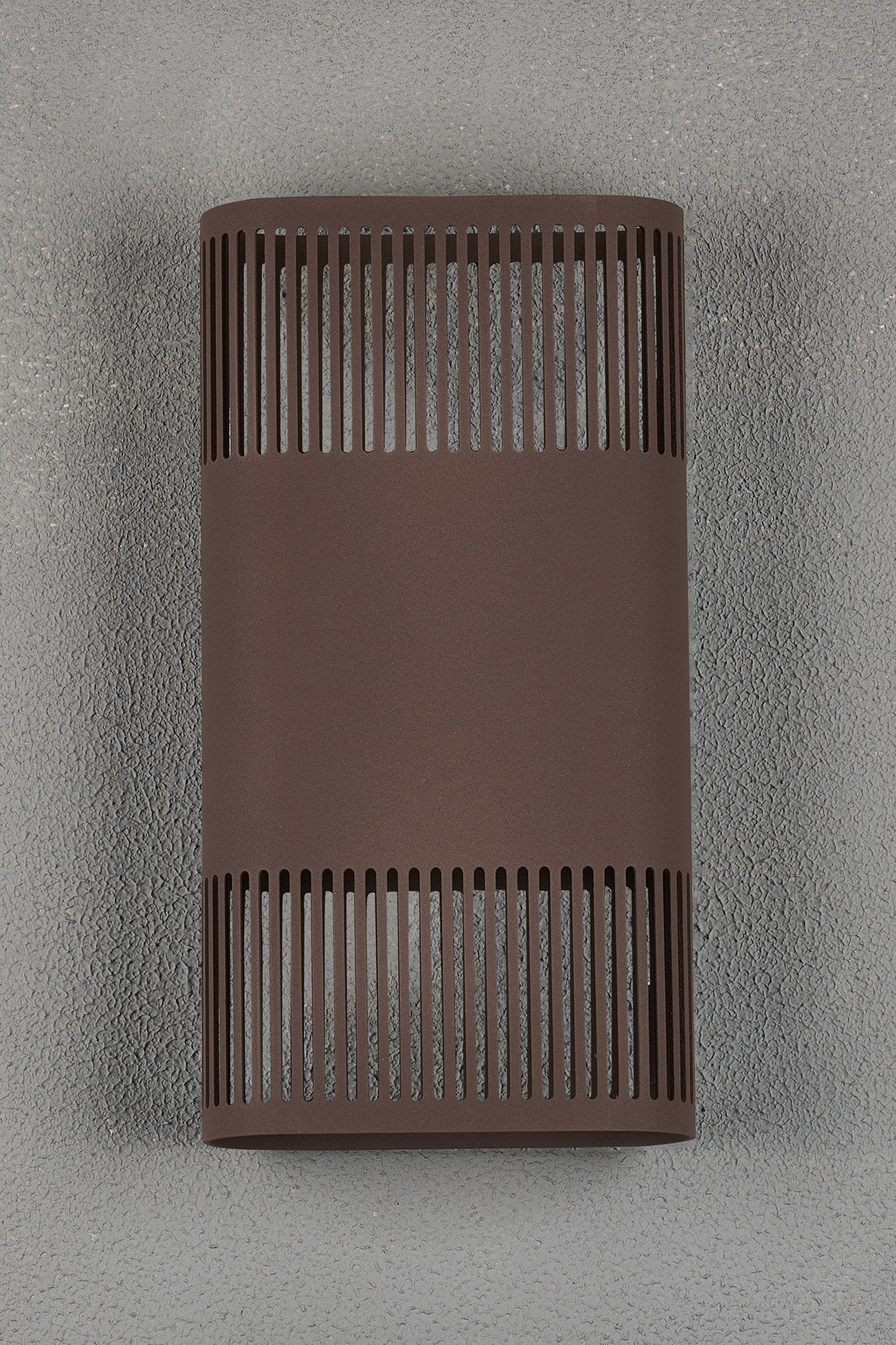 Luminosity Designs Ltd - Zane Wall Lamp With 160 x 305mm Mesh Line Pattern Shade, 2 x 6.5W LED, 3000K, 900lm, IP6 - Luminosity Designs Ltd