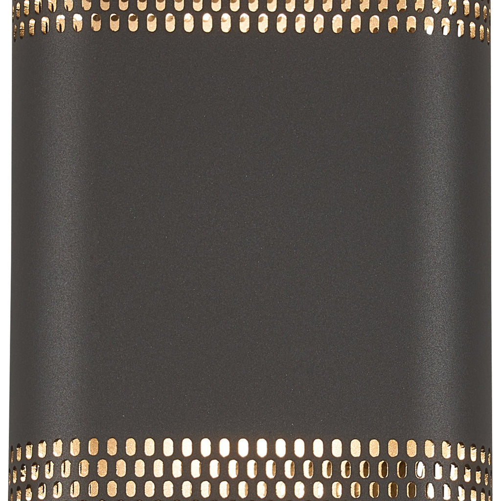 Luminosity Designs Ltd - Zane Wall Lamp With 160 x 305mm Mesh Oval Pattern Shade, 2 x 6.5W LED, 3000K, 900lm, IP6 - Luminosity Designs Ltd