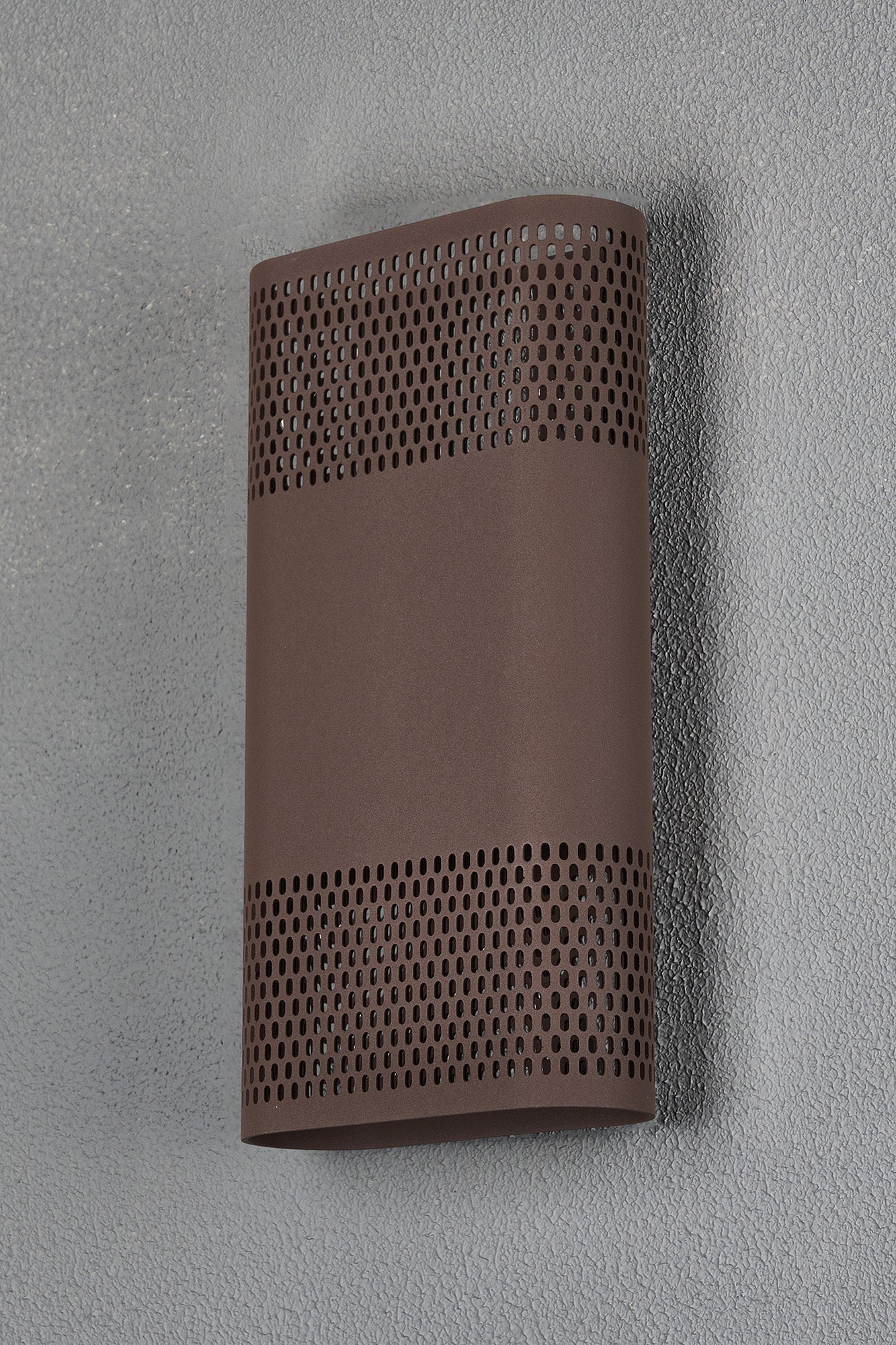 Luminosity Designs Ltd - Zane Wall Lamp With 160 x 305mm Mesh Oval Pattern Shade, 2 x 6.5W LED, 3000K, 900lm, IP6 - Luminosity Designs Ltd