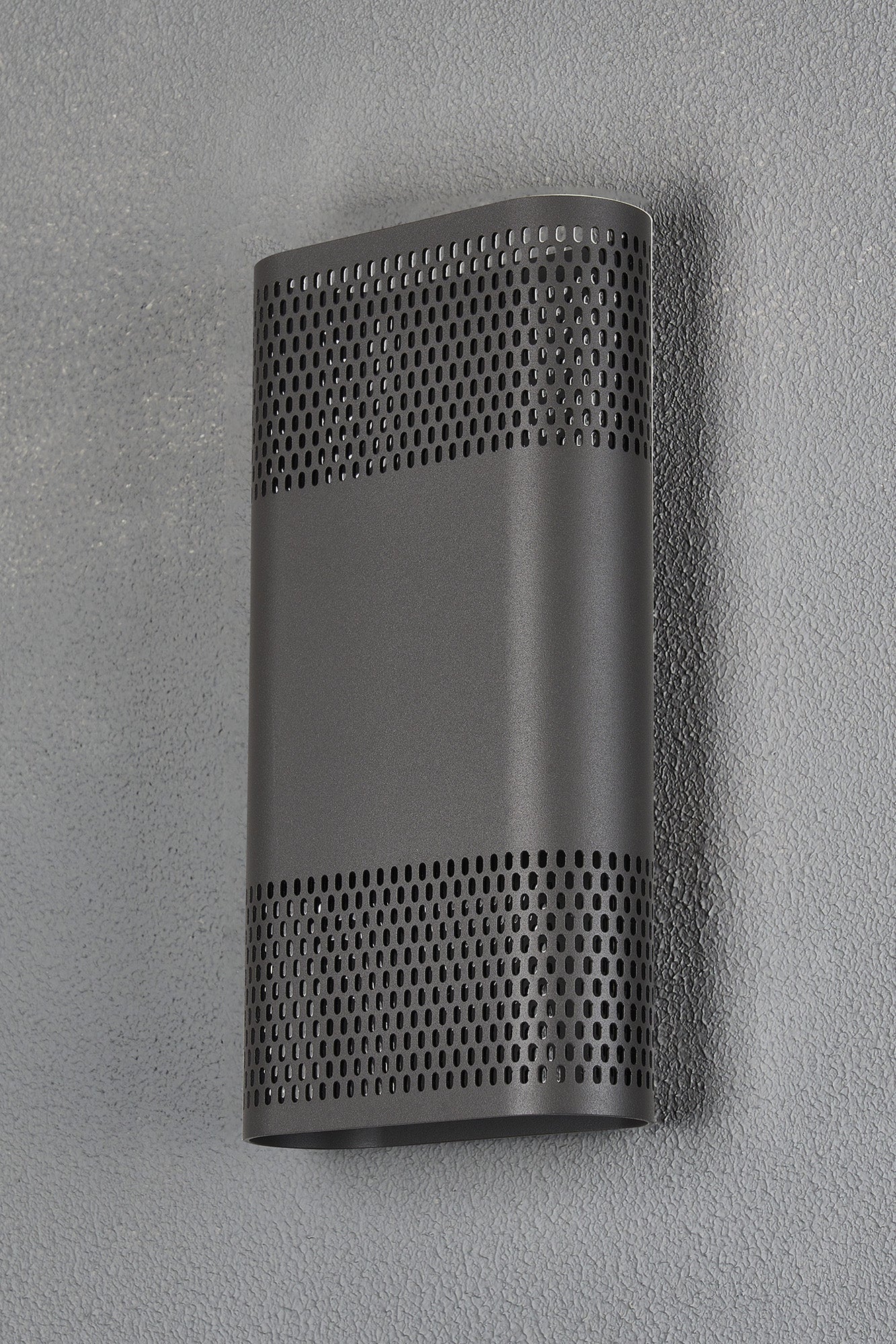 Luminosity Designs Ltd - Zane Wall Lamp With 160 x 305mm Mesh Oval Pattern Shade, 2 x 6.5W LED, 3000K, 900lm, IP6 - Luminosity Designs Ltd