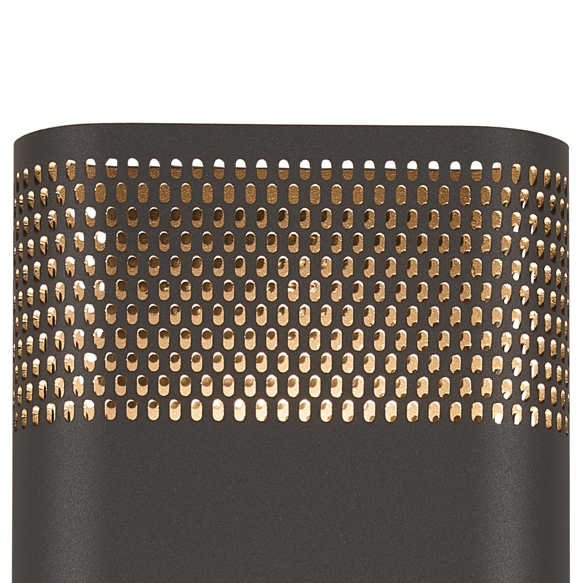 Luminosity Designs Ltd - Zane Wall Lamp With 160 x 305mm Mesh Oval Pattern Shade, 2 x 6.5W LED, 3000K, 900lm, IP6 - Luminosity Designs Ltd
