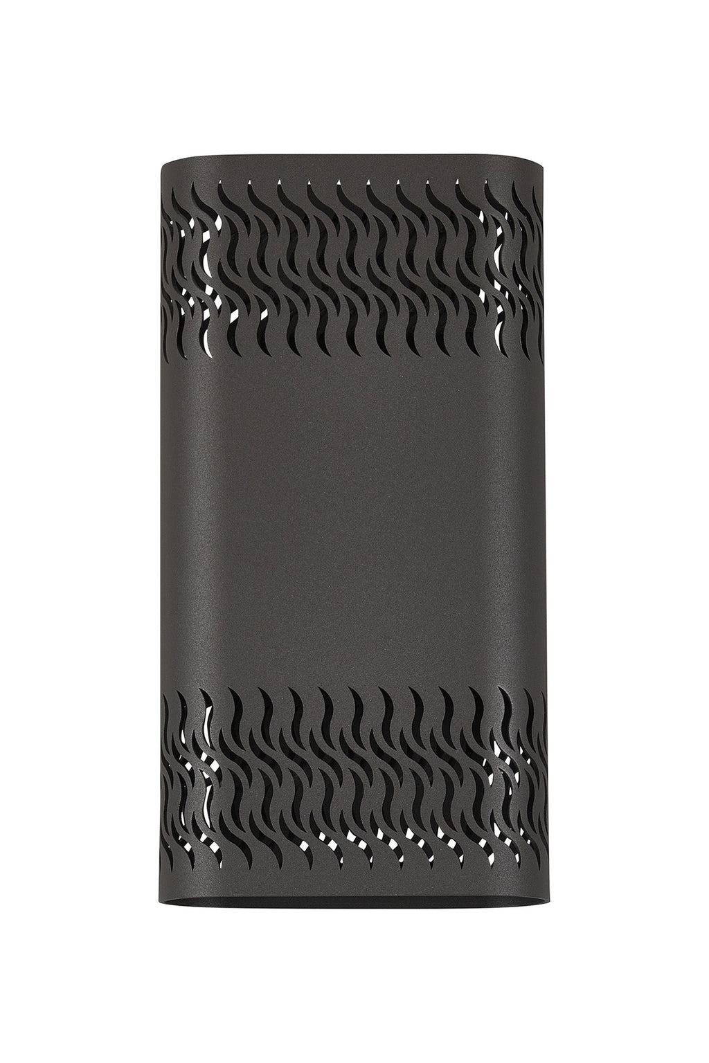Luminosity Designs Ltd - Zane Wall Lamp With 160 x 305mm Mesh Waves Pattern Shade, 2 x 6.5W LED, 3000K, 900lm, IP65 - Luminosity Designs Ltd