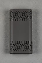 Luminosity Designs Ltd - Zane Wall Lamp With 160 x 305mm Mesh Waves Pattern Shade, 2 x 6.5W LED, 3000K, 900lm, IP65 - Luminosity Designs Ltd