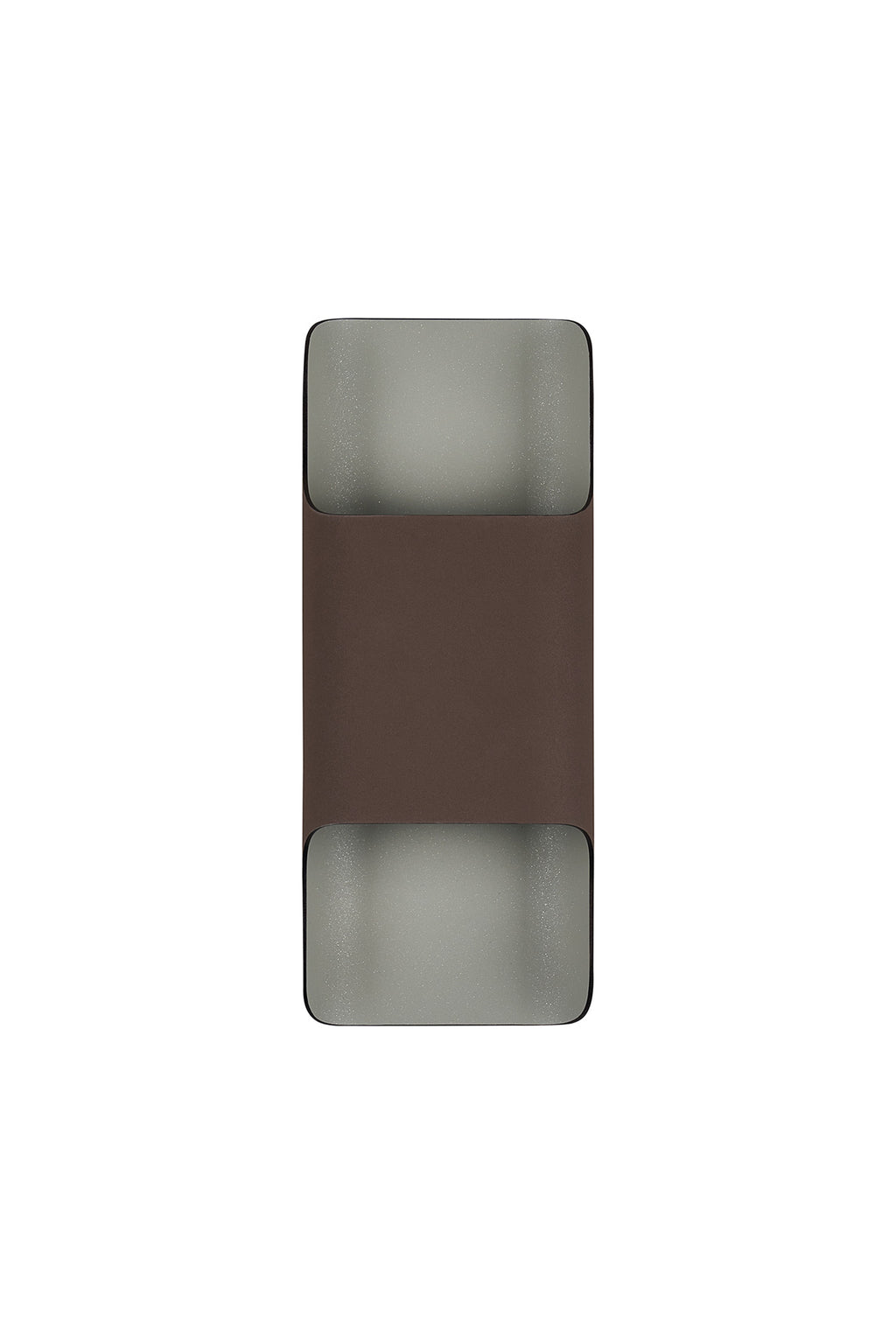 Zane Wall Lamp With 125 x 305mm Even Open Curve Shade, 2 x 6.5W LED, 3000K, 900lm, IP65